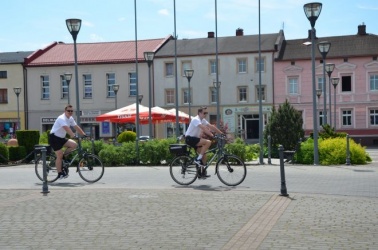 Patrole rowerowe Straży Miejskiej w Bieruniu