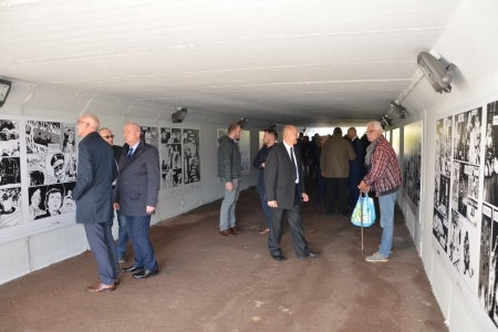 Komiks w tunelu, czyli "Przystanek Wolność" otwarty!