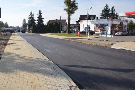Asfaltowanie ulicy Marcina
