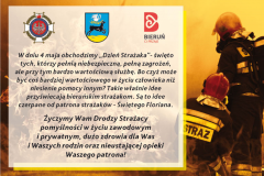 Życzenia z okazji Dnia Strażaka!