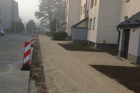 Trwa remont chodników na osiedlu Chemików