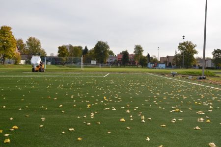 Trwa budowa ORLIKA na Chemików
