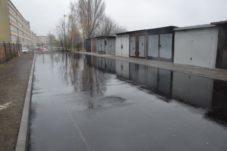 Droga dojazdowa do garaży na osiedlu Granitowa wyremontowana!