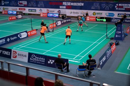 Rodzinny badmington i spotkanie z mistrzem