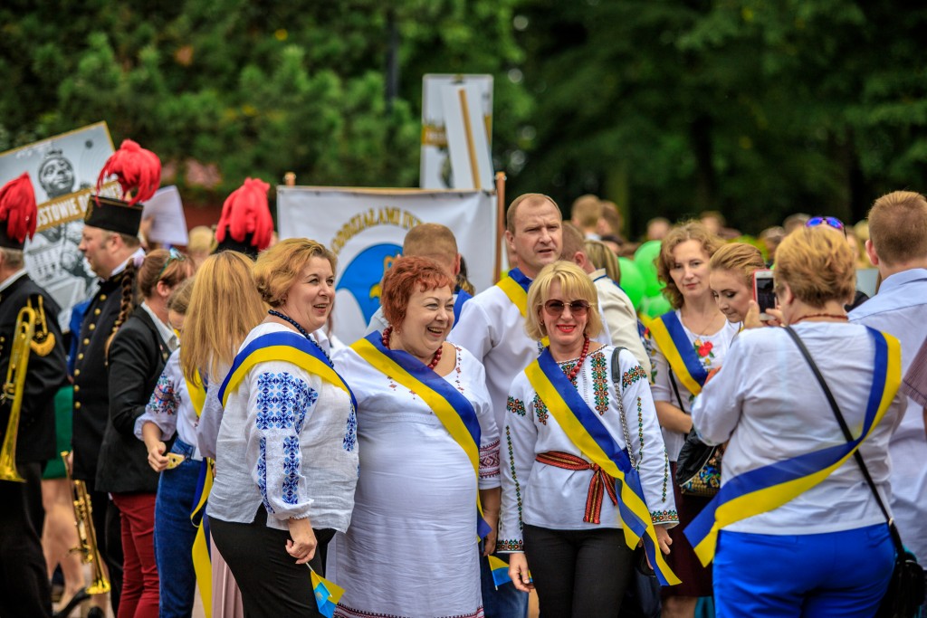 Dożynki Miejskie 2019. Delegacje z miast partnerskich