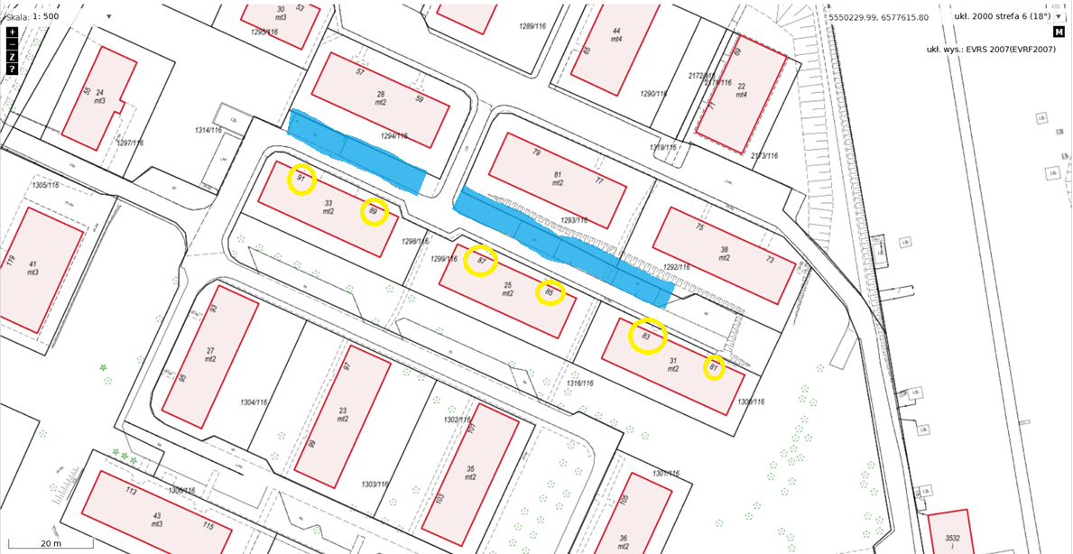 mapka os. Chemików