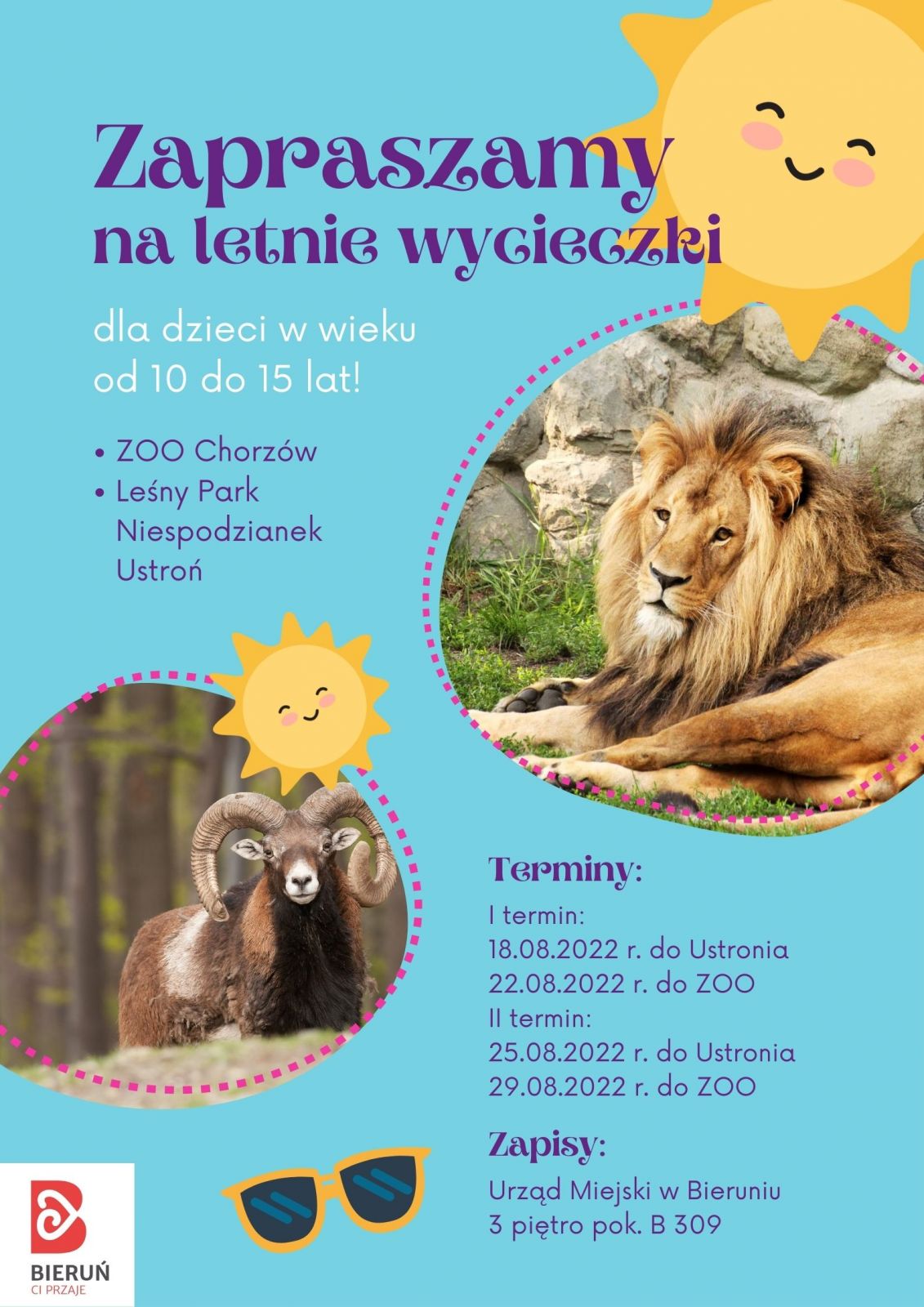 wycieczki plakat