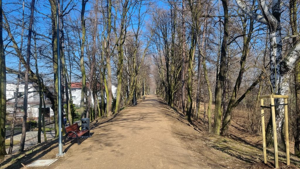 Historyczna Grobla w Bieruniu.