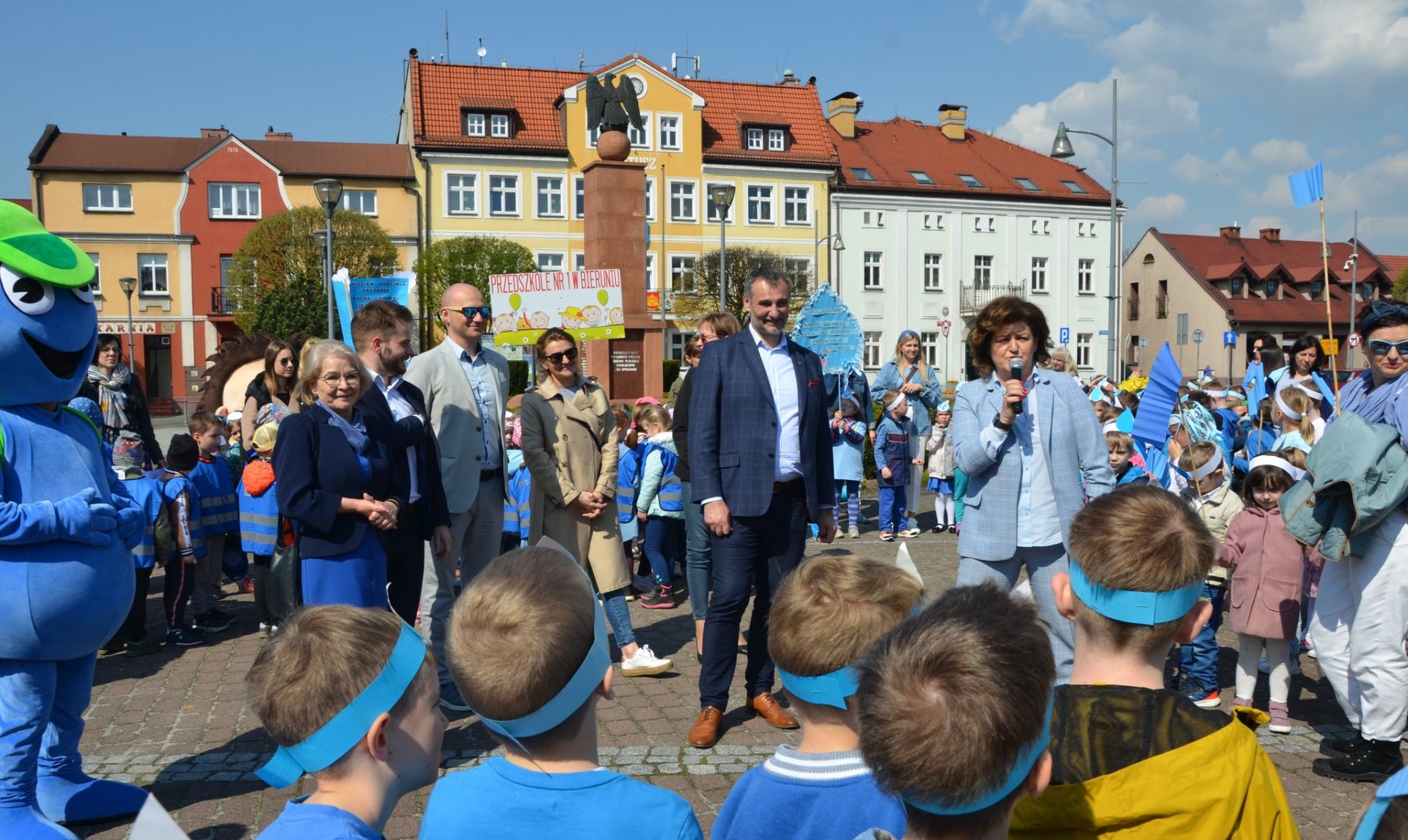 ekologiczny korowód przedszkolaków 