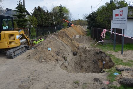 Trwa przebudowa ulicy Kolejowej