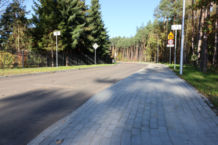 Zakończono przebudowę ulic Domy Polne i Szynowa