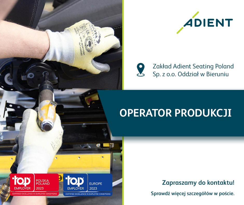 Adient praca na produkcji