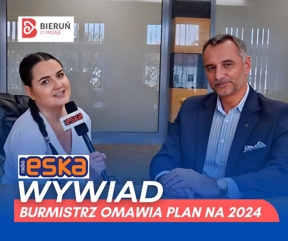 Radio Eska: Burmistrz omawia plan na 2024 rok