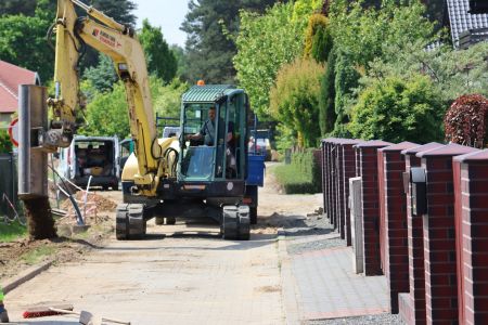 Trwa przebudowa ulicy Słowiańskiej