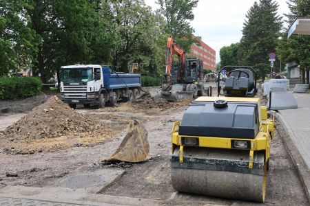 Ulica Granitowa wewnętrzna w przebudowie. Są utrudnienia w ruchu!