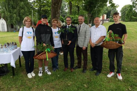 Zainaugurowaliśmy ścieżkę dydaktyczną na Skwerze Miast Partnerskich