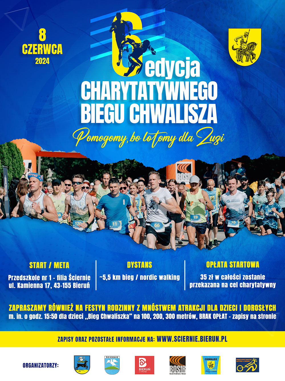 6. edycja Biegu Chwalisza - trwają zapisy