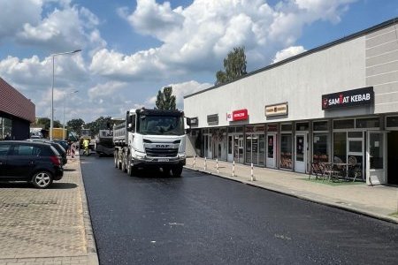Ku końcowi zmierza przebudowa ulicy Granitowej wewnętrznej