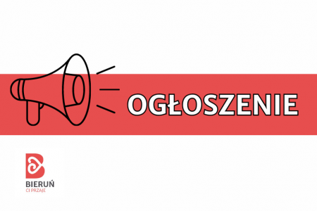 OGŁOSZENIE KONKURSU NA WYBÓR REALIZATORA PROGRAMU POLITYKI ZDROWOTNEJ W ROKU 2025 W ZAKRESIE REHABILITACJI DZIECI NIEPEŁNOSPRAWNYCH Z TERENU GMINY BIERUŃ W WARUNKACH DOMOWYCH
