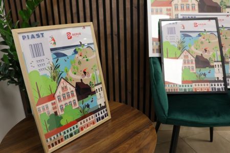 Plakaty z bieruńskimi motywami do kupienia w Urzędzie Miejskim