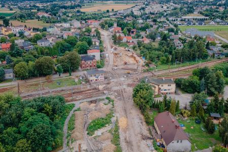 Postępy w pracach związanych z budową tunelu pod torami na ul. Wawelskiej
