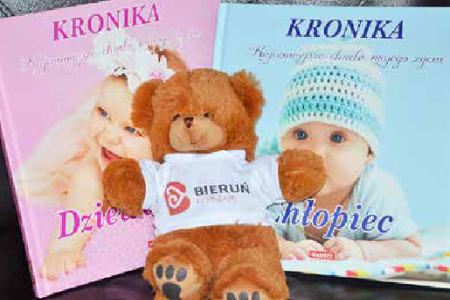 Prezenty powitalne dla najmłodszych mieszkańców Bierunia