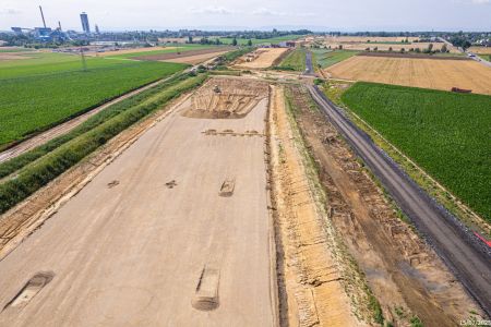 Postępy w pracach na budowie drogi S1 - Kosztowy-Bieruń (ZDJĘCIA)