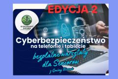 2. edycja warsztatów z zakresu cyberbezpieczeństwa dla Seniorów z Gminy Bieruń