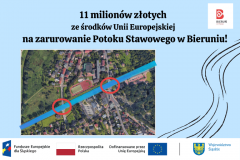 Zarurowanie Potoku Stawowego - inwestycja dla bezpieczeństwa i ochrony środowiska Bierunia