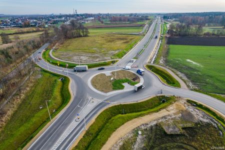 Zaglądamy na plac budowy obwodnicy, łącznicy i węzła Bieruń!