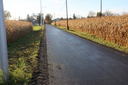 Ulica Tatarakowa w Czarnuchowicach wyremontowana