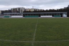 Nowobieruński stadion piłkarski ma zadaszone trybuny!