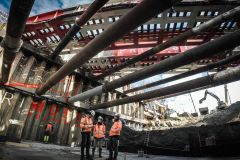 Co dzieje się na budowie tunelu pod torami kolejowymi na ul Wawelskiej i ronda na ul. Warszawskiej?