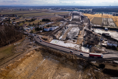 Nowe  zdjęcia z placu budowy drogi S1 na trasie Kosztowy-węzeł Bieruń. Jakie zmiany w organizacji ruchu?