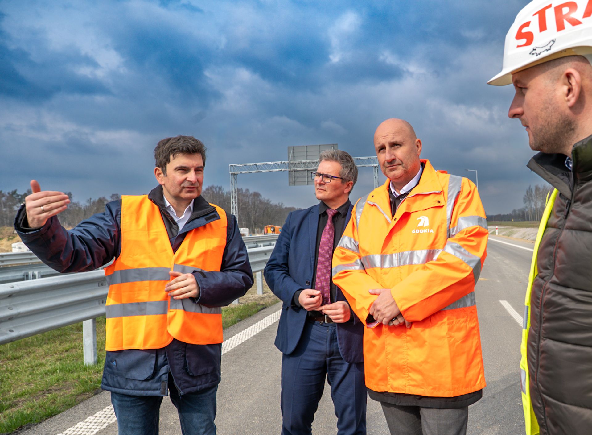 wizytacja placu budowy S1