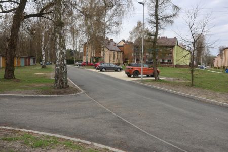 Droga wewnętrzna w osiedlu Chemików po remoncie!