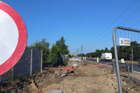 Mamy nowe wideo z budowy ścieżki rowerowej Tychy-Bieruń