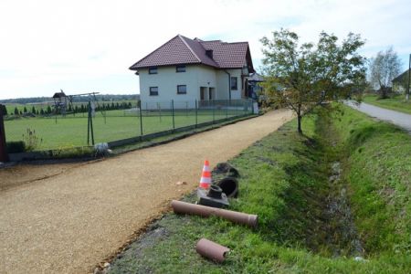 Trwają prace remontowe na ulicy Wiosennej