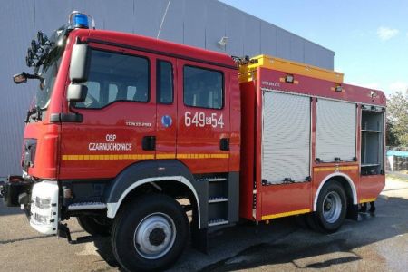 Zaproszenie na uroczyste przekazanie wozu strażackiego OSP Czarnuchowice