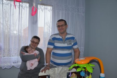 Prezenty powitalne dla najmłodszych Bierunian