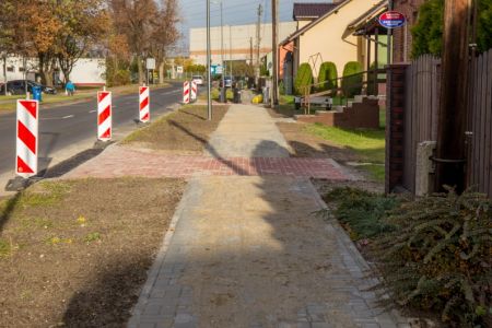 Wyremontowano chodnik na ulicy Oświęcimskiej