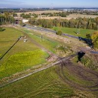 Budowa drogi S1 w Bieruniu - październik 2024 (2)