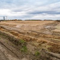 Budowa drogi S1 w Bieruniu - październik 2024 (2)