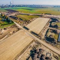 Budowa drogi S1 - okolice Bijasowic i Zarzyny - 16 października 2024 (zdjęcia z drona) (1)