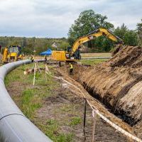 Budowa drogi S1 - okolice Bijasowic i Zarzyny - 16 października 2024 (zdjęcia z poziomu ziemi) (1)