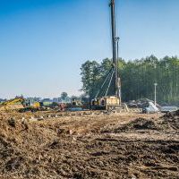 Budowa drogi S1 - okolice Bijasowic i Zarzyny - 16 października 2024 (zdjęcia z poziomu ziemi) (4)