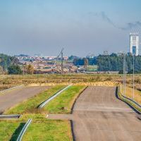 Budowa drogi S1 - okolice Bijasowic i Zarzyny - 16 października 2024 (zdjęcia z poziomu ziemi) (3)