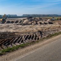 Budowa drogi S1 - okolice Bijasowic i Zarzyny - 22 października 2024 (zdjęcia z drona) (5)