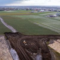 Budowa drogi S1 - okolice Bijasowic i Zarzyny - 25 listopada 2024 (zdjęcia z drona) (8)