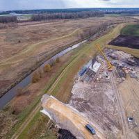 Budowa drogi S1 - okolice Bijasowic i Zarzyny - 25 listopada 2024 (zdjęcia z drona) (5)
